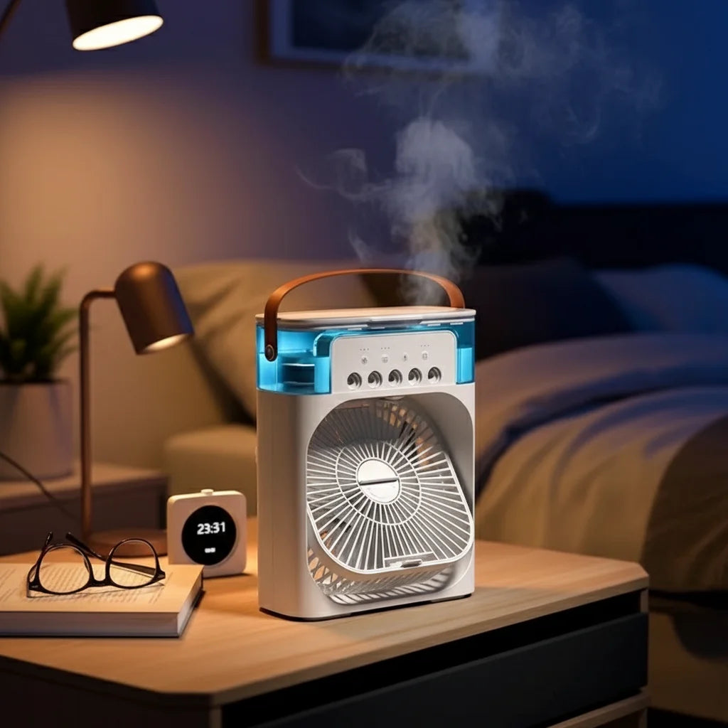 3-in-1 Fan Air Conditioner Mini Air Cooler